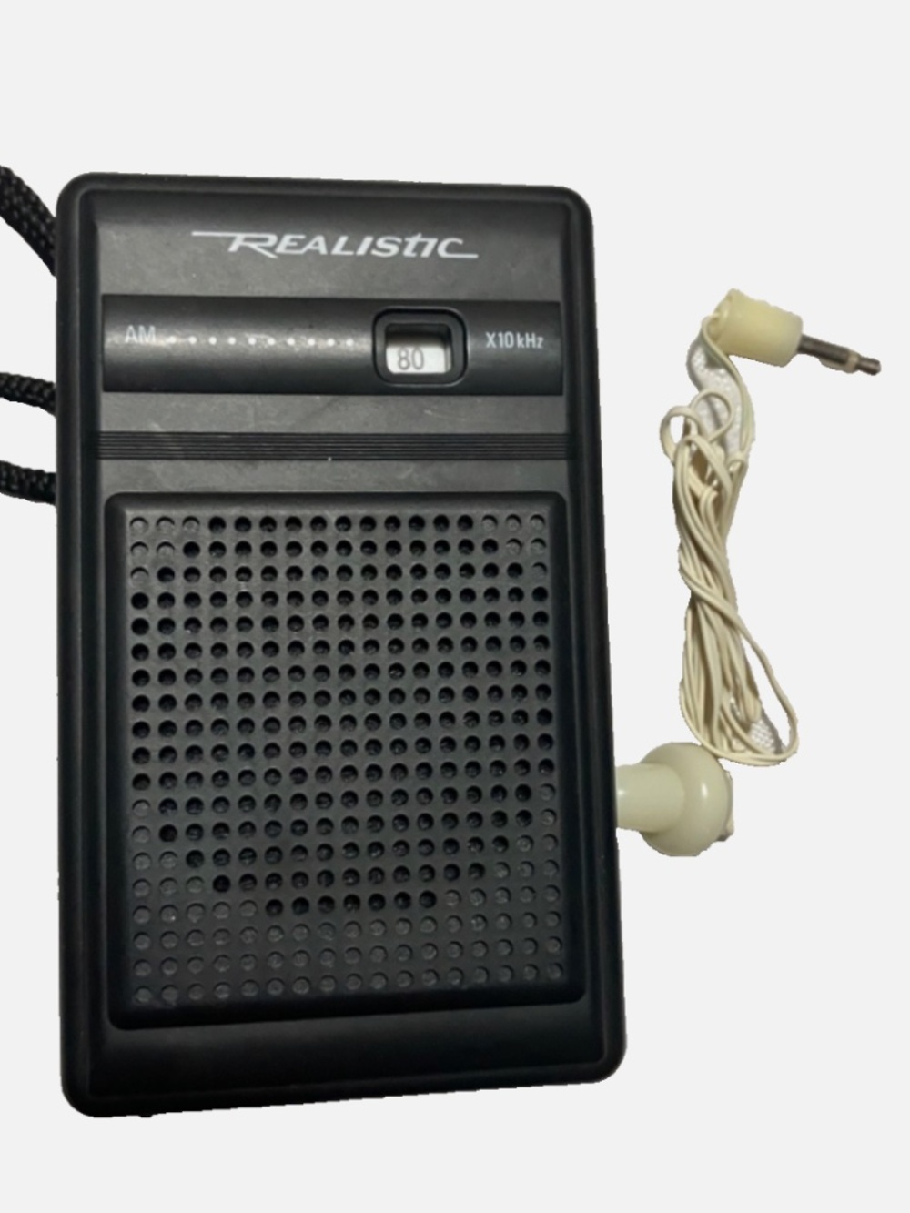 Vintage Realistic 12-201A AM Pocket Radio Radio Shack Tandy Tested Works